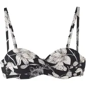 s.Oliver Bikinitop 'LM' zwart / wit