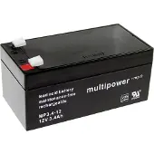 Multipower PB-12-3,4-4,8 Loodaccu 12 V 3.4 Ah Loodvlies (AGM) (b x h x d) 134 x 66.5 x 67 mm Kabelschoen 4.8 mm Onderhoudsvrij, Geringe zelfontlading,