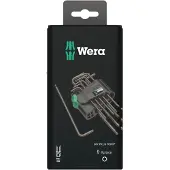 Wera 05073598001, L-vormige torx-sleutel, TX8, zwart, China, 80 mm, 28 mm