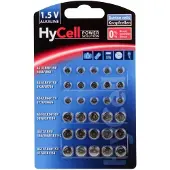 HYCELL Alkaline Knopfzellen Set