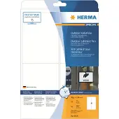 Herma Outdoor 9534 weervaste folie etiketten A4 99,1 x 139 mm wit (40 etiketten)