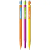 BIC Matic Strong 0.9 mm HB Vulpotloden - Verschillende Kleuren Lichaam - Doos van 12 Stuks