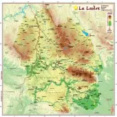 Georelief Lozere