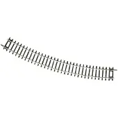 Roco H0 RocoLine (zonder ballastbed) 42424 Gebogen rails 12 stuk(s)