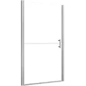 vidaXL Douchedeur mat 100x178 cm gehard glas