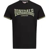 Lonsdale Shirt 'Townhead' lichtgroen / zwart