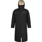 Mountain Warehouse Waterdichte badjas voor heren (Zwart)