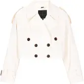 Dreimaster Klassik Tussenmantel 'Classic' offwhite