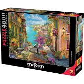 AnaTolian Anatolische Puzzel - Amalfi, 4000 Stukken Puzzel, #5207