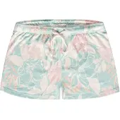 Pj Salvage Korte pyjama 'Peachy Party' crème / pastelblauw / pastelroze / wit