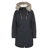 Trespass - Dames Faithful Waterdichte Jas (Zwart)