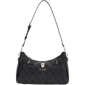 GUESS Schoudertas 'Sac Bandoulière Handbag Coal Logo' zwart