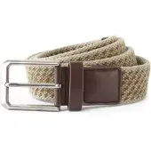 Asquith & Fox Heren Vintage Wash Canvas Riem (Khaki)