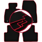 Carlux -RED automatten voor: Mazda CX-3 crossover (2015-)