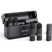 Boya By-v4d - 2.4ghz Four-channel Wireless Mic With Lightning Plug