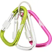 Trespass Slot X karabijnhaak Sleutelhanger Set (Assortiment)