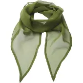 Premier Uniseks sjaal van chiffon in kleuren voor volwassenen (Oase Groen)