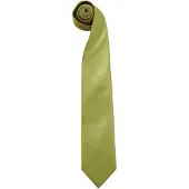 Premier Heren Kleuren Mode Stropdas (Grasgroen)