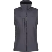 Regatta Dames/dames Flux Softshell Bodywarmer / Mouwloos Jasje (Waterafstotend & Windbestendig) (Afdichting Grijs)