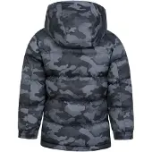 Mountain Warehouse Snow II bedrukte waterafstotende gewatteerde jas voor kinderen/Kinderen (Camo Groen)