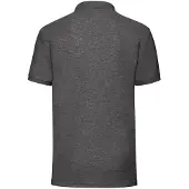 Fruit Of The Loom Heren 65/35 Pique Poloshirt Korte Mouwen (Donker Heather)