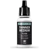 Vallejo Hobbyverf - 73524 Thinner Medium (60 ml) Verdunner - 60 ml