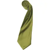 Premier Herensatineband (smal blad) (pakje van 2) (Khaki)