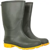 Mountain Warehouse Kinder/Kinder effen Wellington Laarzen (Kaki Groen)