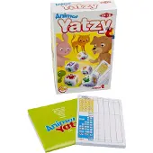Tactic Dieren Yatzy – Bordspel – Compacte Editie – Dobbelspel voor Jong en Oud – Vanaf 4 Jaar – 2 of Meer Spelers