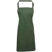 Premier Unisex Volwassenenschort met zakken (Mos)
