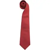 Premier Heren "Kleuren" Gewone mode / Business Tie (Pakket van 2) (Rood)