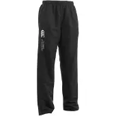 Canterbury Heren trainingsbroek met open zoom (Zwart/Wit)