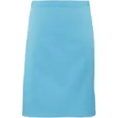 Premier Dames/Dames Mid-Length Apron (Pakket van 2) (Turquoise)