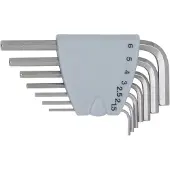 Ks Tools 964.0315 Inbus Haakse schroevendraaierset 1.5 mm, 2 mm, 2.5 mm, 3 mm, 4 mm, 5 mm, 6 mm 7-delig