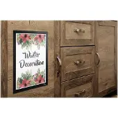 Durable Duraframe WALLPAPER informatiekader A4 zelfklevend zwart