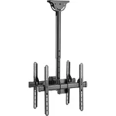 Techly ICA-CPLB 944D Plafondbeugel voor 2 TV's 32-55" LCD 45kg dubbelzijdig