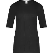 Ten Cate Thermo t-shirt zwart rib maat L