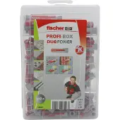 Fischer 538621 Profi-Box DUOPOWER Plugassortiment 132 stuk(s)