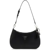 GUESS Schoudertas 'Noelle Ii Top Zip Shoulder Bag' zwart