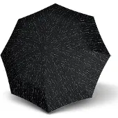 Knirps Paraplu T.200 Medium Duomatic Domino Black Zwart