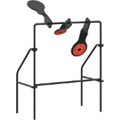 vidaXL Resetdoel Zwart 26 x 13 x 31 cm Staal