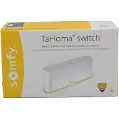 Somfy TaHoma Switch - smart home hub - Zigbee, io-home control & RTS - Google Home, Alexa & Apple HomeKit - slimme schakelaar voor rolluiken, zonwering, raamdecoratie & verlichting