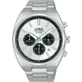 Lorus Stijlvolle Zilveren Herenhorloge RT369KX9