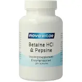 Nova vitae Betaine HCI met pepsine 90 capsules