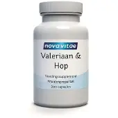 Nova vitae Valeriaan & Hop Capsules 200st