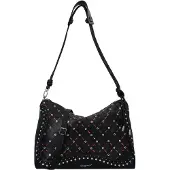 Desigual Schoudertas rood / zwart / wit