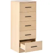 Beliani KITIMAT - Ladekast 5-lades - Lichtbruin - MDF