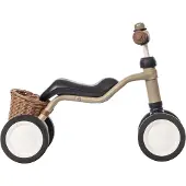 Puky Loopfiets - Wutsch - Beige - Met mandje en fietsbel - Vanaf 1,5 jaar