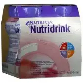 Nutricia Aardbei 200 gram 4 stuks