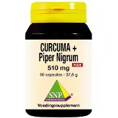 Snp Curcuma & piper nigrum 510 mg puur 60 capsules